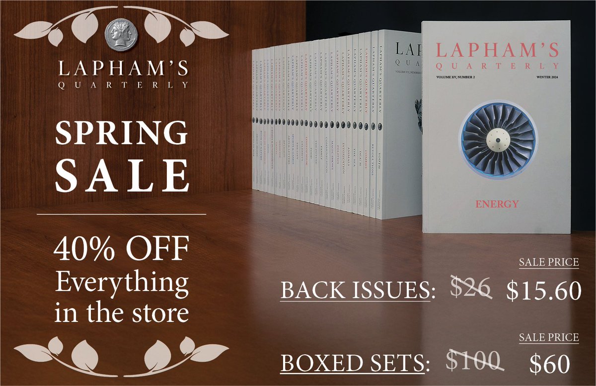 Lapham’s Quarterly tweet media