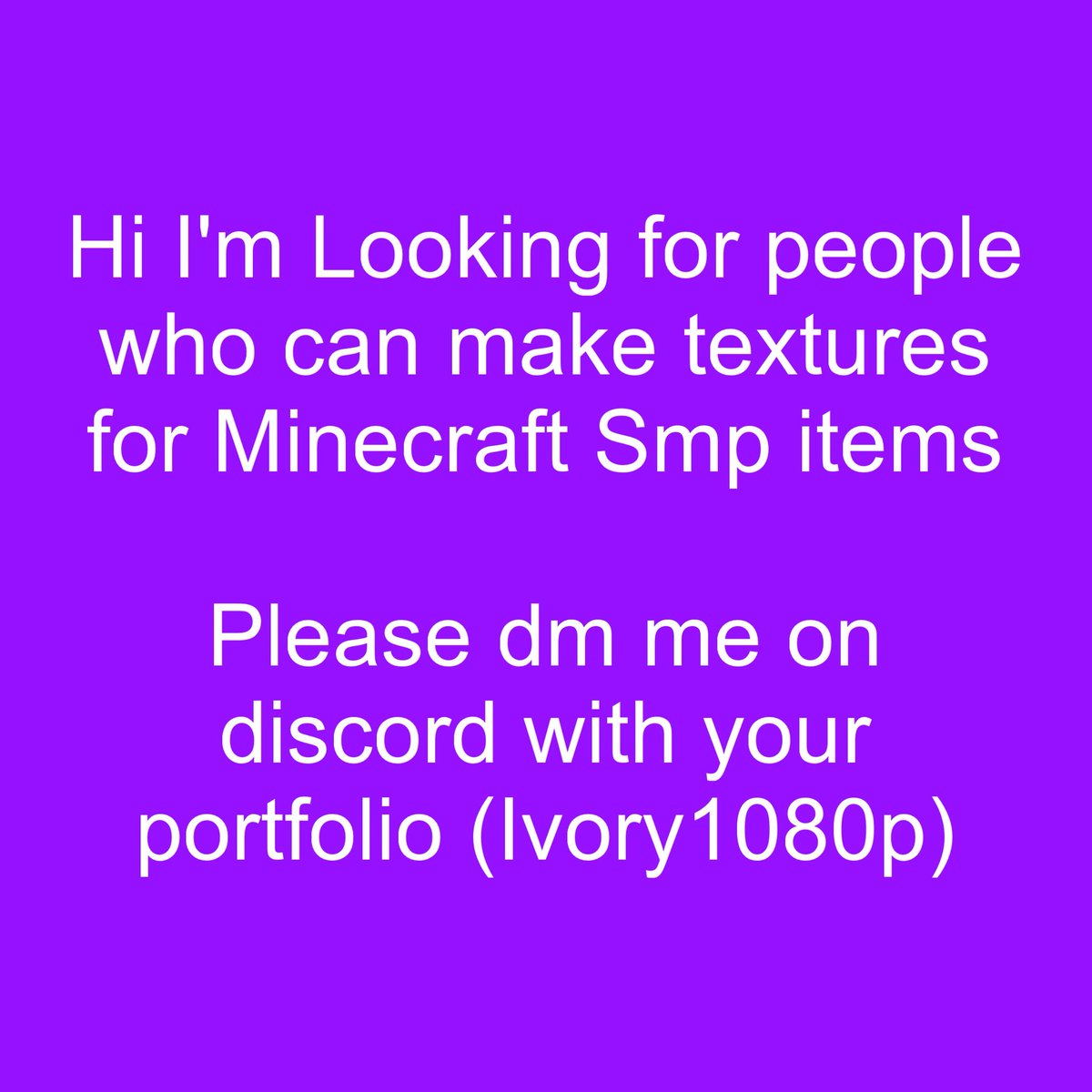 ivory1080p's tweet photo. I’m scared of 500 discord bots attacking me https://t.co/TdTg3wBHvU
