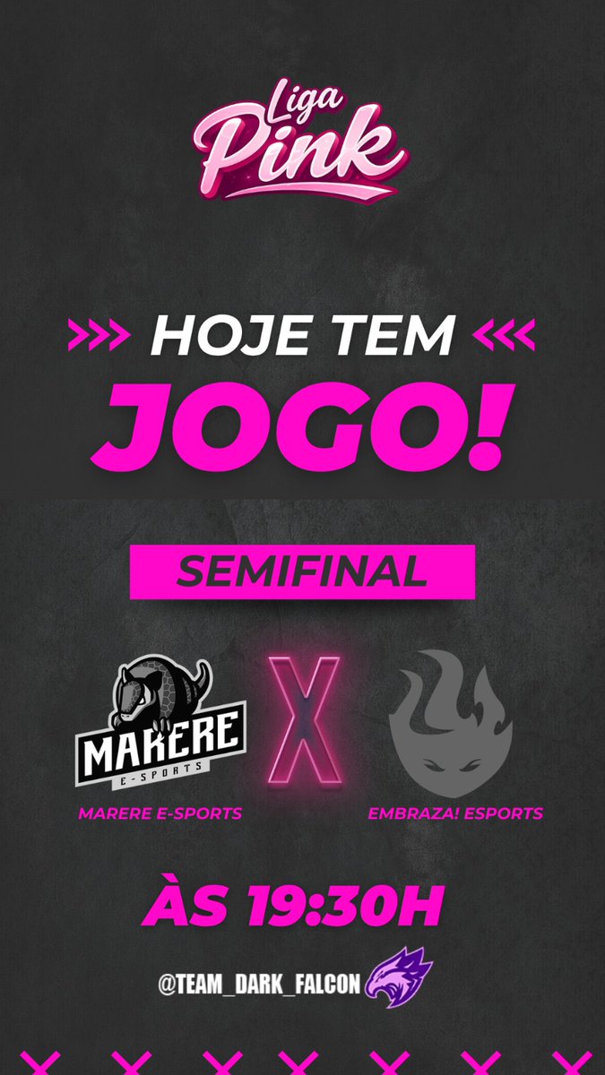 liga_pink's tweet photo. Valendo a última vaga da Final da Liga Pink Major, a Marere E-Sports @marereesports enfrenta a emBraza! Esports @embrazaesports ! Quem leva essa? https://t.co/PPcfI6wd0H