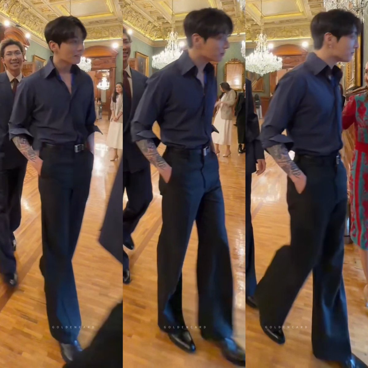 i have no words for how good he looks. his body proportions??!