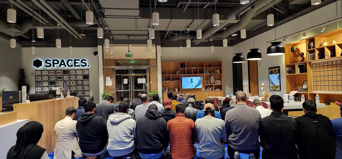 arshanmahmad's tweet photo. I sat next to a kid at jumuah last month. Twenty-something. Hoodie. We made small talk.  

He runs an AI company. Series B. Sixty million in funding.  

His own Masjid did not know.  

His dad ran a 7-Eleven for twenty years. The community knew that. Everyone called his dad uncle. Nobody had ever bothered to ask the son what he did.  

This is the Muslim American story right now.  

We are sitting next to each other in Masjids from California to New York and we have no idea who anyone actually is. The quiet kid in the back row just raised at a hundred million valuation. The aunty in the front row sold her company in 2020. The man pouring chai at iftar is on his second exit.  

Nobody knows. Because we never built the infrastructure to know.  

That is what Friday is. 3,000+ Muslim founders, investors, and operators finally finding each other.  

Stop sitting next to your community in silence. Come find them. And let's meet each other.  

fridayhq dot co