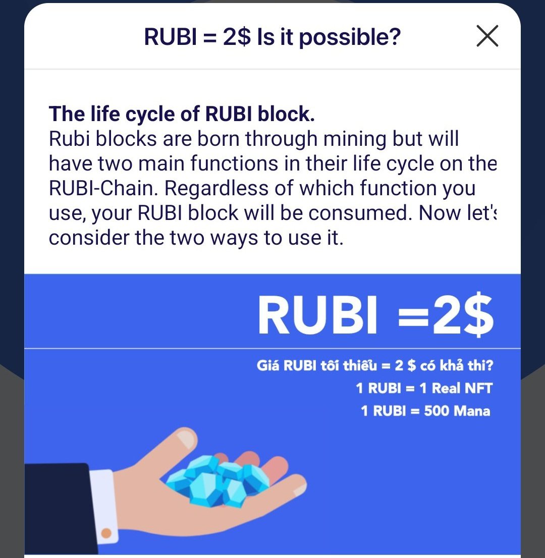 petercryptox's tweet photo. 1 $RUBI = $2 📊🦍

$PI I believe $RUBI can do it too. https://t.co/4SziV1yjPC