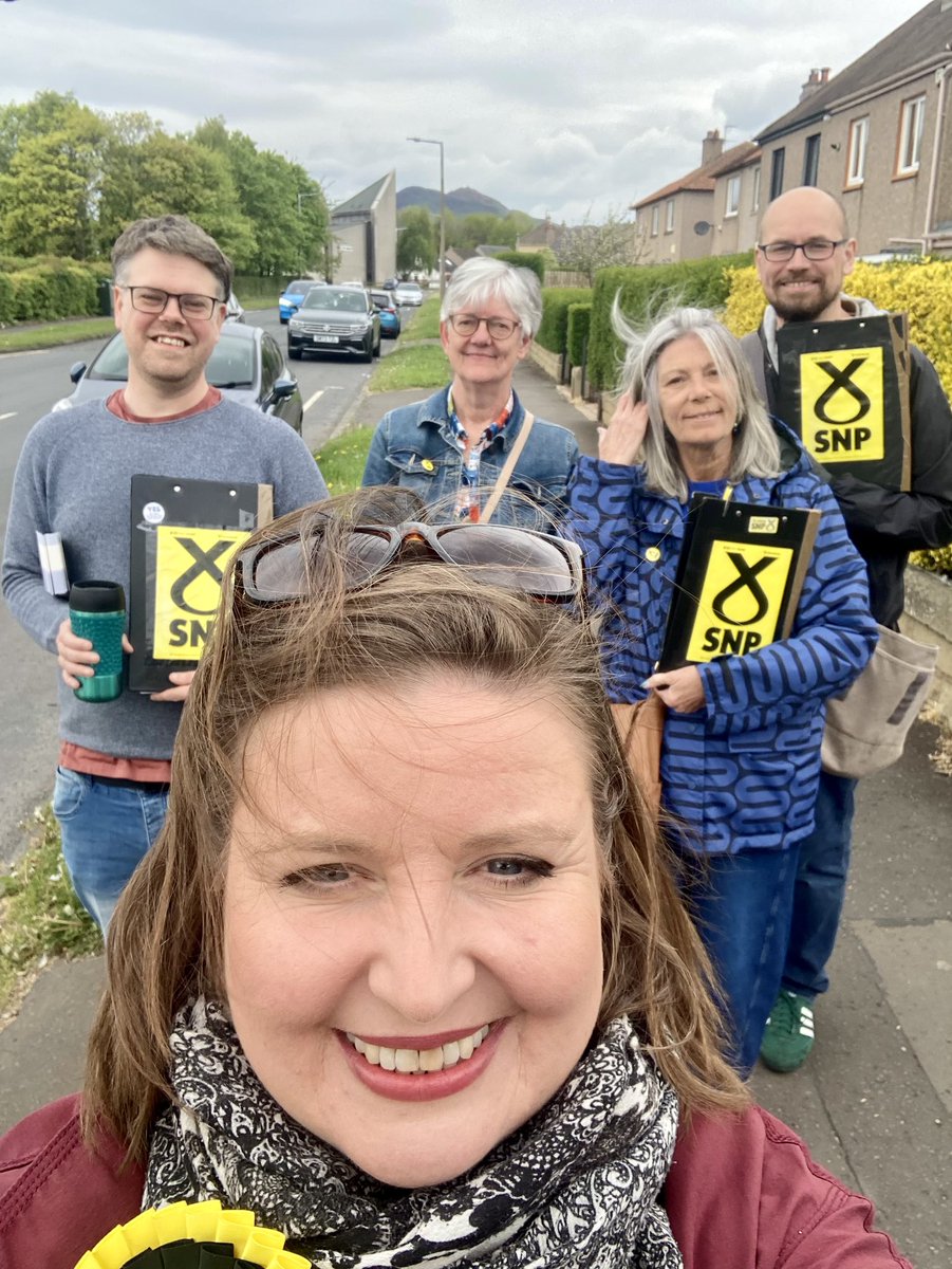 Still 3 hours to get out and vote. Polls open until 10pm.

Fantastic chats, most of the folk we’re speaking to have already been out and voted SNP. 

Make sure you vote SNP - for a government that’s on Scotland’s side and for the opportunity to become an independent nation.