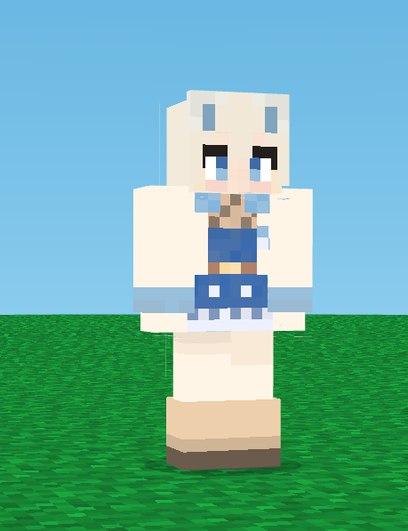 IceKyuubVT's tweet photo. MY SUPER DUPER AWESOME AMAZING FRIEND @BasuraVA MADE ME A #MINECRAFT SKIN!! :D
ITS SO CUTE!
Its an uncanny resemblance, dont you think? ❄️🐻❄
#envt #vtuber https://t.co/GXFqbEV1tG