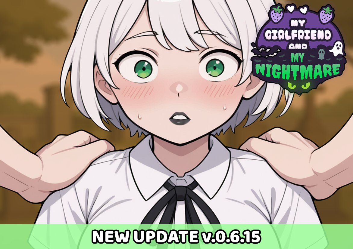 Jester_ck's tweet photo. The 0.6.15 version of My Girlfriend and My Nightmare is finally available to the public!

Patreon: https://t.co/laeH7p1yUW
Itch: https://t.co/FUlfDzJ6rN https://t.co/V81sRAn1sq