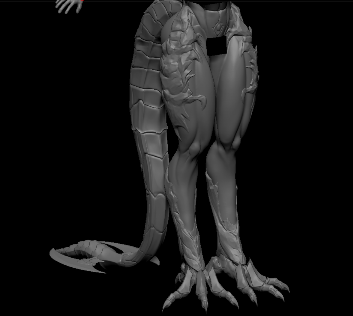 HIddenartists98's tweet photo. Well I have a happy lil progress update! My friend and I got our first commission :D. Thankyou @DevPebro  for letting us share our progress update #FF14 #WIP #Zbrush https://t.co/NUrhYgZNhD