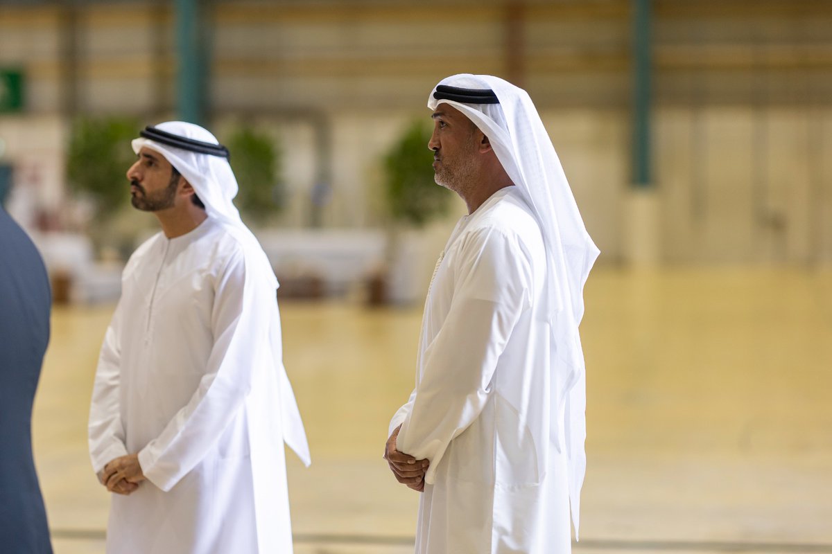 aletihadae's tweet photo. رافق سموه وفخامة الرئيس المصري خلال الزيارة، سمو الشيخ حمدان بن محمد بن راشد آل مكتوم، وسمو الشيخ حمدان بن محمد بن زايد آل نهيان، ومعالي محمد بن مبارك بن فاضل المزروعي، وزير دولة لشؤون الدفاع، وعدد من كبار ضباط وزارة الدفاع 

#مركز_الاتحاد_للأخبار https://t.co/c6jcEUWo4B