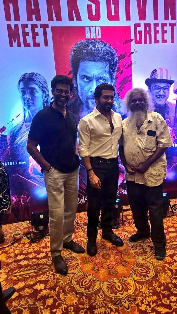 kayaldevaraj's tweet photo. #Throwback 2025 May 7th

#Retro #RetroBlockbuster 
#RetroSuccessMeet 

#Suriya #Premkumar https://t.co/lUtdc3tpeB