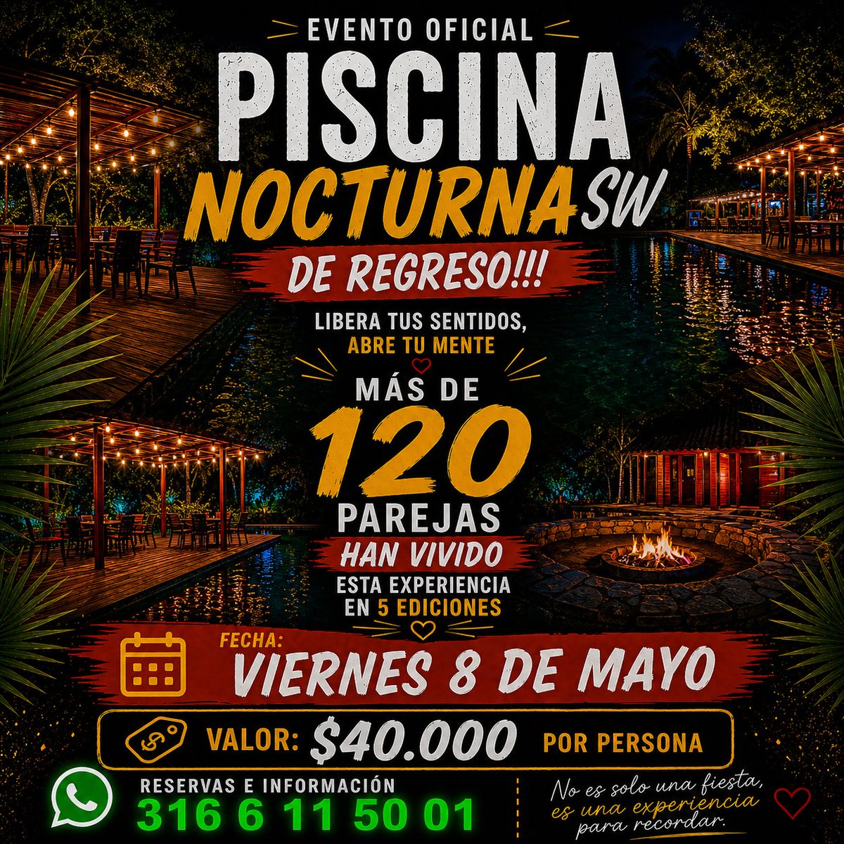 CaliOpenMind's tweet photo. Más de 120 parejas han asistido a este evento en 5 ediciones, mañana tendremos la sexta y la pasaremos igual o de seguro mejor que todas las 5 anteriores 😈🔥 https://t.co/6DelOZXFwN