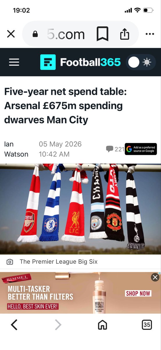 kathy121255's tweet photo. Hey at @IanWright0 before you get all upset read this and fyi and stop with your crying and look how much your club spent it’s nearly twice the amount than city your club spending is second only to Manchester United https://t.co/OrX9OW8s8r