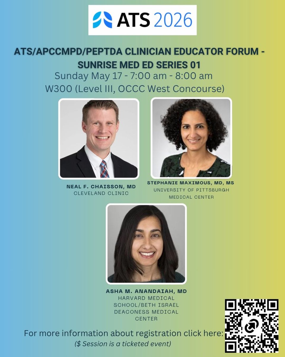 ATS Section on #MedEd tweet media