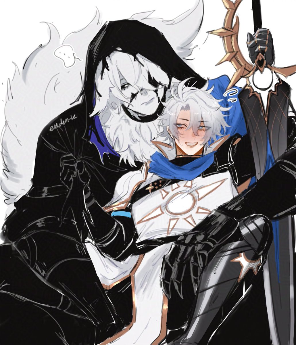 ratiosbathwater's tweet photo. phaicest AU (knight phainon/wolf hybrid reaver) https://t.co/2hjOYOGXDV