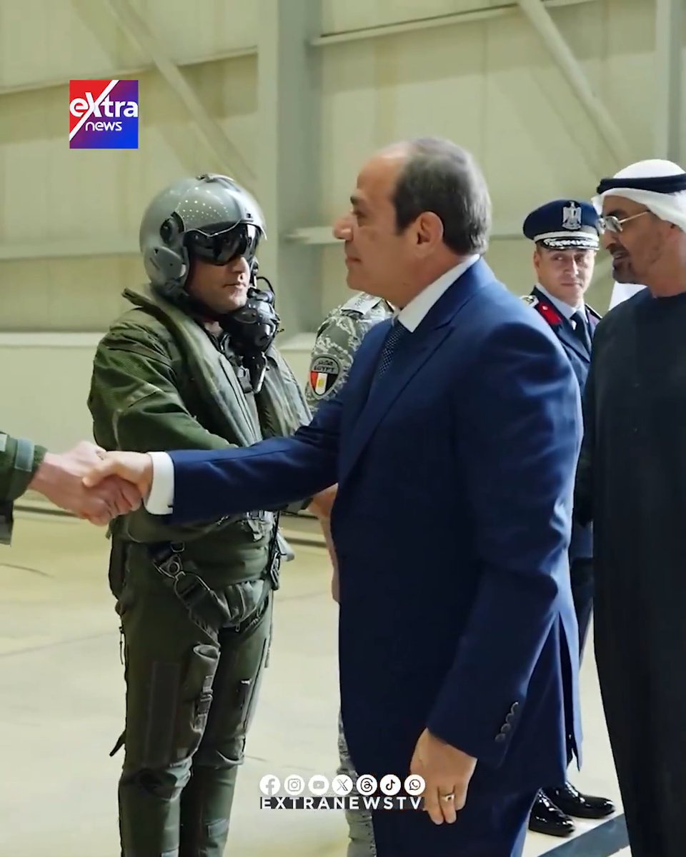 الرئيس السيسي يتفقد القوات المصرية في الإمارات خلال زيارة أخوية 