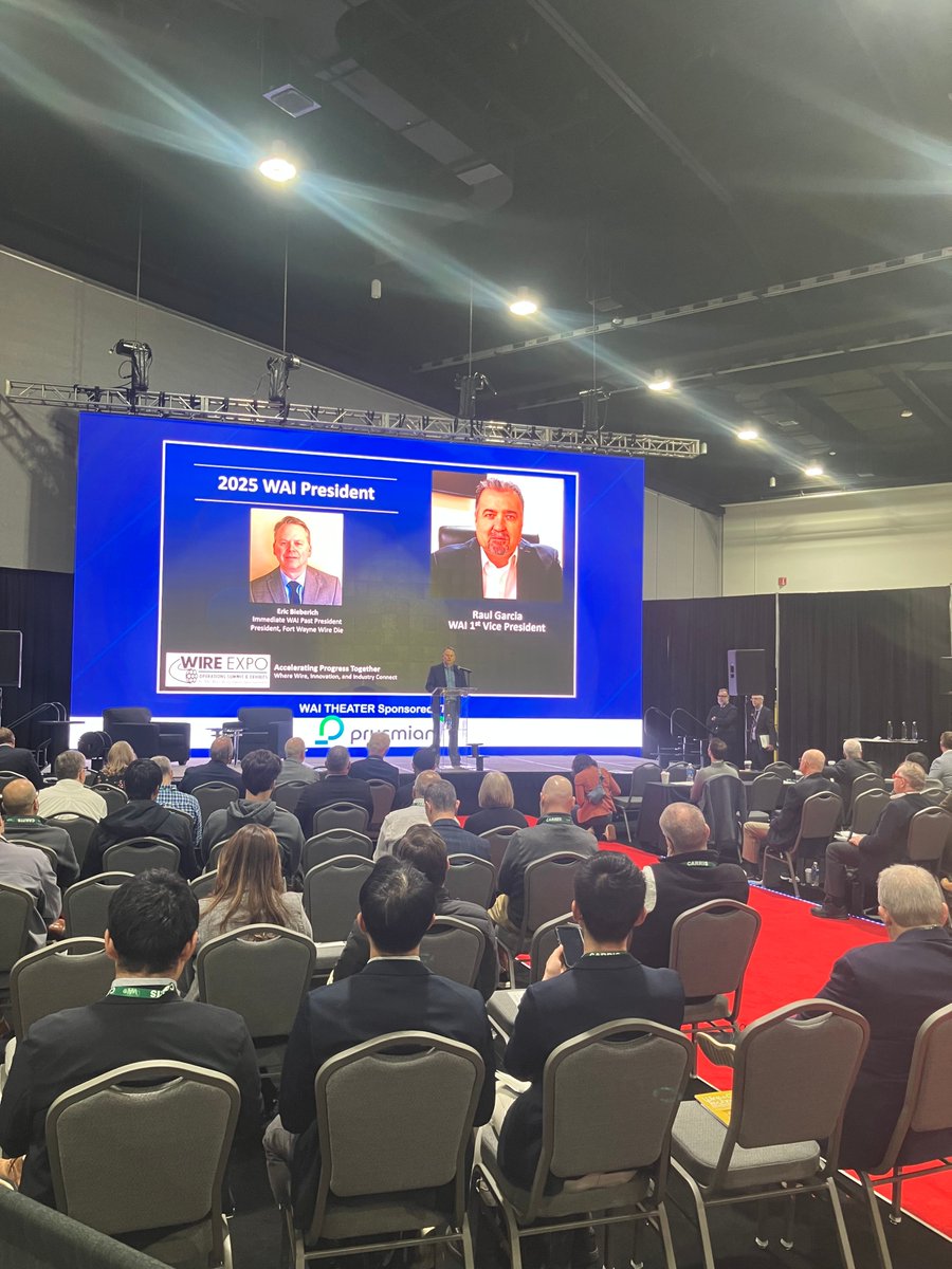 GlenroInc's tweet photo. It's the last day at the Electrical Wire Processing Technology Expo in Milwaukee. We’re here at Booth 219 all day. If you’re at the show, stop by to connect with Eric and Andrew!

#EWPTE2026 #WireProcessing #Manufacturing https://t.co/7Xpx7TSKMU