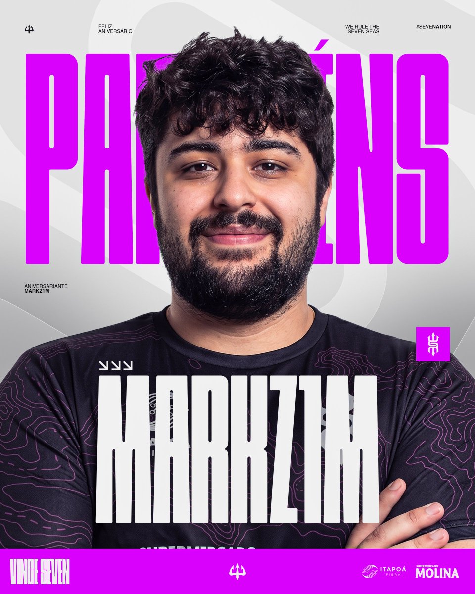 VinceSevenBR's tweet photo. FELIZ ANIVERSÁRIO!
Hoje é o dia dele, o nosso super streamer! Que você aproveite cada segundo do seu dia do começo ao fim, com muita alegria, sucesso e tudo de melhor que a vida pode oferecer.
#SeveNation 🔱