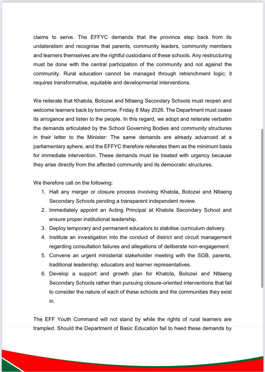 EFF Youth Command tweet media