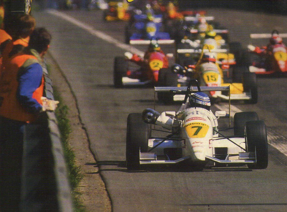 El 6 y 7 de mayo de 1995 ganaba las dos carreras del fin de semana, sábado y domingo, en Avus, Berlín, con el Dallara Opel Spiess del KMS Motorsport.