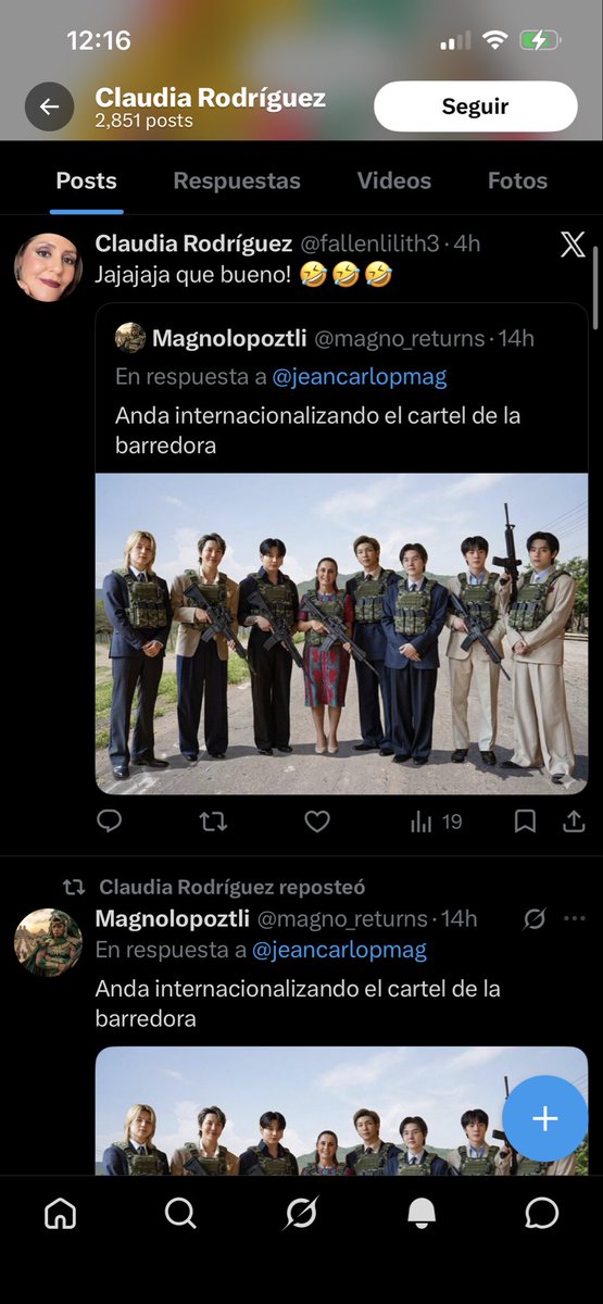M93ytSol's tweet photo. @fallenlilith3 @paloma_leonm @rosaluna31 @Claudiashein Pinche ruquita, mejor póngase pendiente de su vida en vez de andar aventando veneno a lo pendejo. Cada día me sorprende la cantidad de viejas amargadas como usted y si no tiene nada bueno que decir, le pido que no comente, ruca https://t.co/05TZeXxvCQ