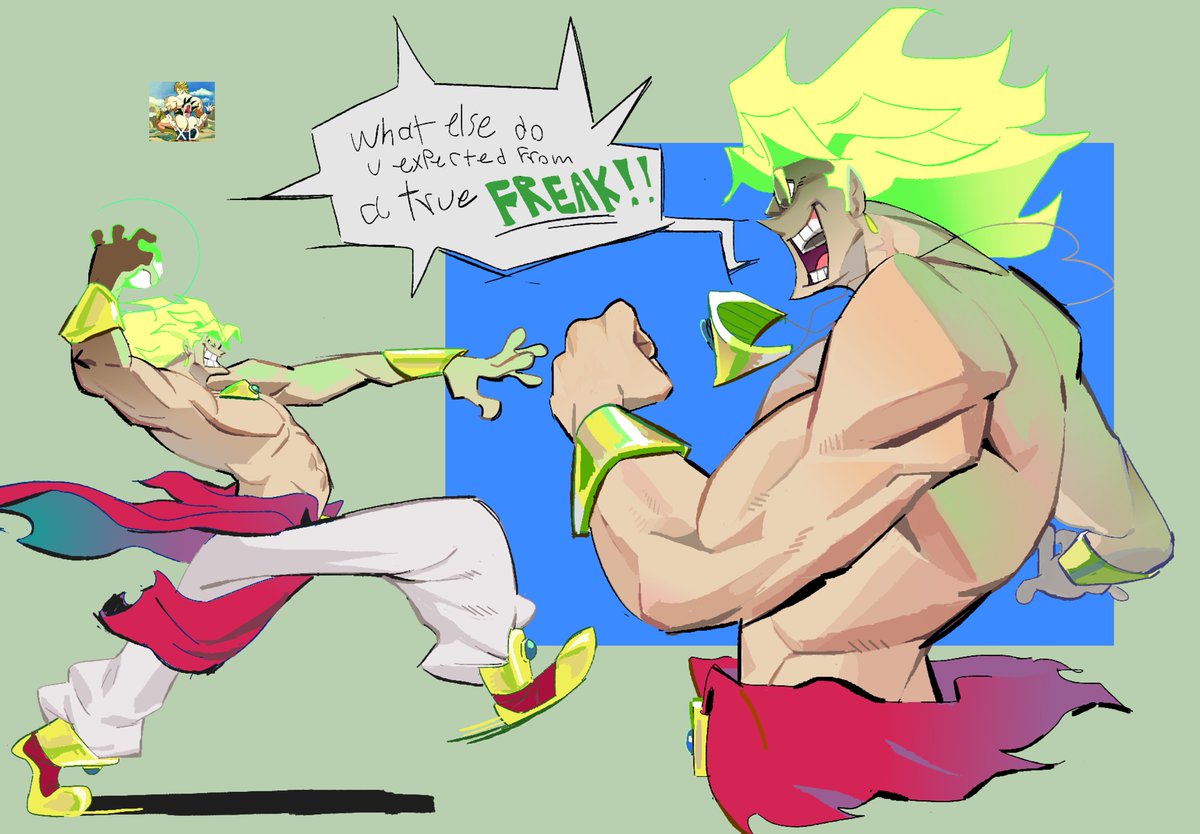 Jobro1409's tweet photo. holy broly cannoli https://t.co/OPihr7CZWe