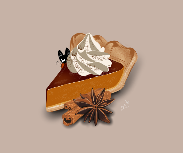 sofiartgallery's tweet photo. First time drawing food - and I'm actually really proud of how it turned out 🥧👌✨
I loved working on the colors, shadows and textures, as well as putting together the final composition ☺️🎨

#digitalart #foodart #pumpkinpie #autumnvibes #art #food #illustration #artㅤㅤㅤㅤ https://t.co/bg7MIr5y3B