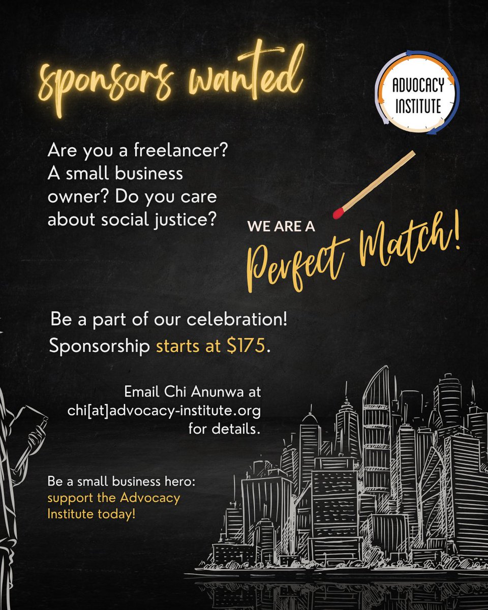 Advocacy Institute tweet media