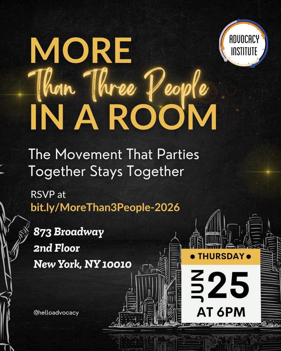 Advocacy Institute tweet media