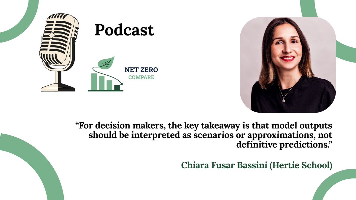 NetZeroCompare's tweet photo. 🎙️ New Net Zero Compare Podcast episode! We speak with Chiara Fusar Bassini, PhD candidate at the Hertie School, about how data, market design, and modeling limits shape Europe’s energy transition⚡.

This episode explores the gap between energy-market models and real-world system behavior.

🎧 Listen here: https://t.co/PlCghfyVik

#EnergyTransition #ElectricityMarkets #EnergyData  #ClimateTech #NetZeroCompare @NetZeroCompare