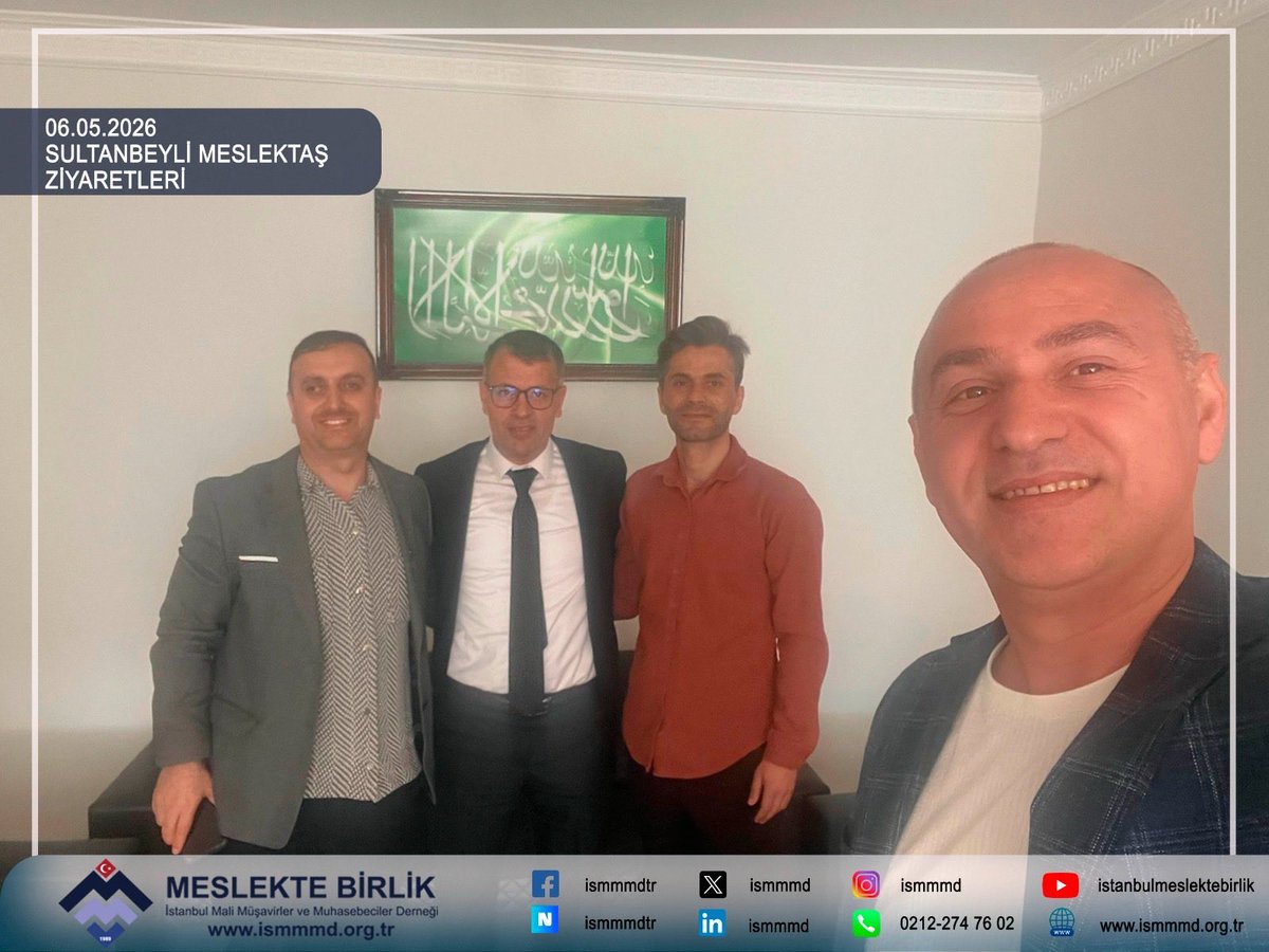 ismmmd's tweet photo. 📍MESLEKTE BİRLİK SAHADA | SULTANBEYLİ

İlçe teşkilatlarımız sahadaki çalışmalarına aralıksız devam ediyor.MB Sultanbeyli İlçe Teşkilatı olarak meslektaş ziyaretlerimizi gerçekleştirdik.

Yoğun çalışma temposu içerisinde bizleri misafir eden tüm meslektaşlarımıza teşekkür ederiz. https://t.co/oXaF3An6Kr