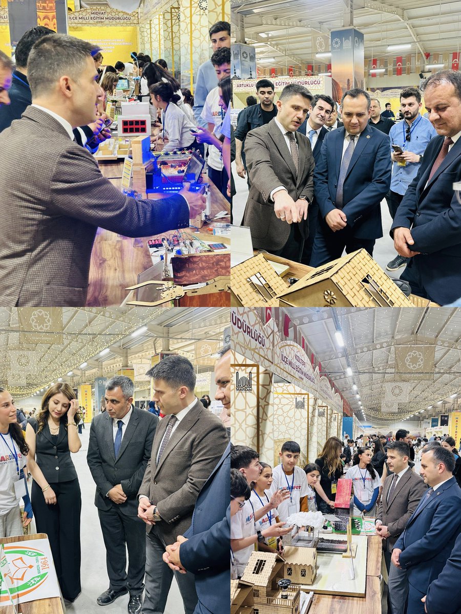 derikmem47's tweet photo. Kaymakamımız Sayın Yunus Emre BAYRAKLI ve Ömerli Kaymakamı Sayın Furkan ÇAKIR ; MARDİNFEST 3.Bilim ve Teknoloji Festivalinde Standlarımızı ziyaret ederek Öğretmen ve Öğrencilerimizle biraraya geldiler.Nazik ziyaretleri ve ilgi , alakaları için Kaymakamımız Sayın Yunus Emre BAYRAKLI ve Ömerli Kaymakamı Sayın Furkan ÇAKIR’ a teşekkür ederiz.
@tcmeb 
@DerikKaymakam 
@ali_eyyupkoca 
@mardinilmem 
@yemrebayrakli
