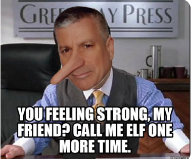 FlyEaglesFly529's tweet photo. Tiny @CGasparino blocked me long ago bc he couldnt handle the heat, but in light of him chirping again on $MMTLP I thought I'd share some enjoyable memes of the little troll.
So please, feel free to share so Tiny gets all triggered and threatens to sue everyone😂 https://t.co/hizpqw7ccO