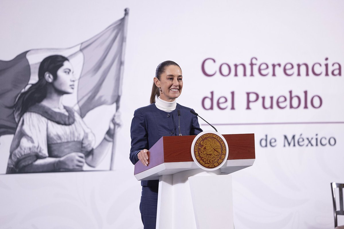 electo_mania's tweet photo. Sheinbaum 🇲🇽 afea la "ignorancia" de Ayuso 💧 y la oposición por dar pábulo a una "adoradora de Hernán Cortés"

"Tan democracia hay que pudo venir a decir lo que ella quiso decir. Imagínense si fuéramos un gobierno represor".

👇
https://t.co/cPsyyxmSyW https://t.co/TjOmlLFwUz