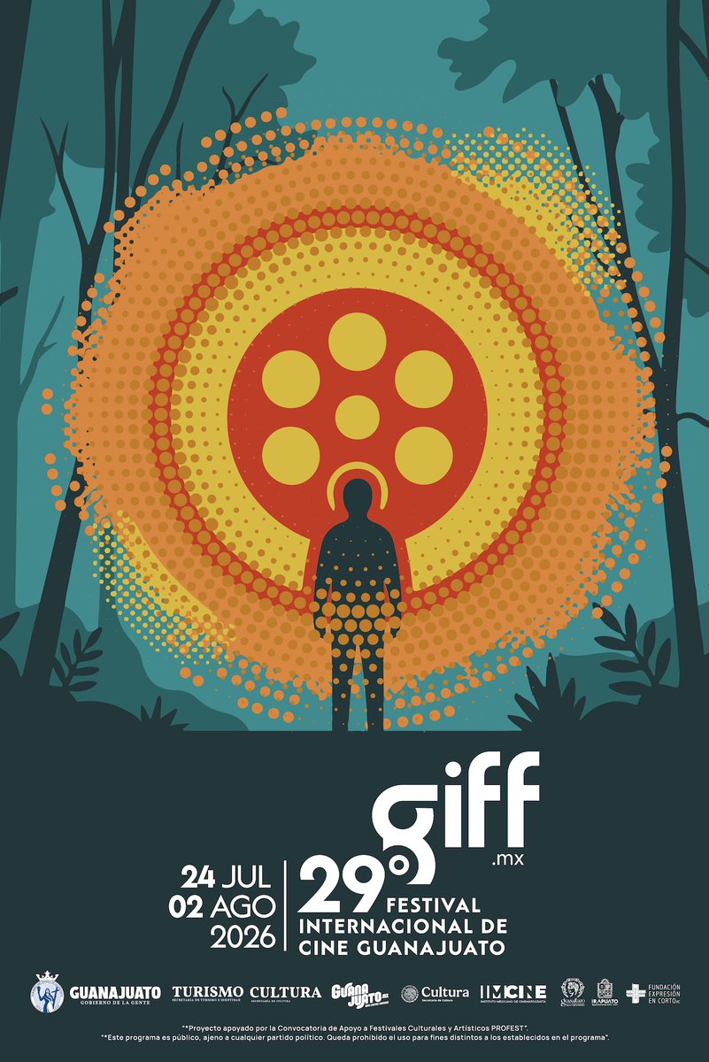 TeraGamesMX's tweet photo. Con un viaje al corazón de nuestra especial el "Festival Internacional de Cine Guanajuato" (@giffmx) de este 2026 revela su eje temático con una imagen promocional.

https://t.co/JtOmYq4Zct https://t.co/w6q6DnPNbh