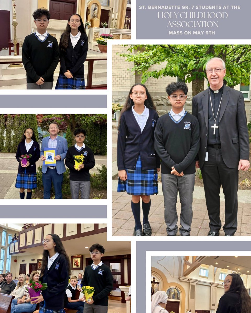 St.Bernadette School tweet media