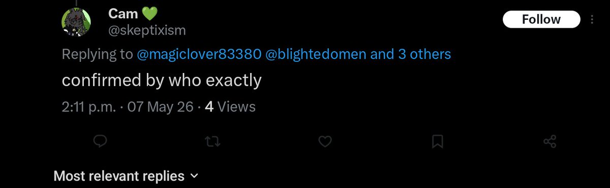 magiclover83380's tweet photo. If you're still wondering if was confirmed by an anonymous person (username colored black) https://t.co/Fo1jx9JEQR