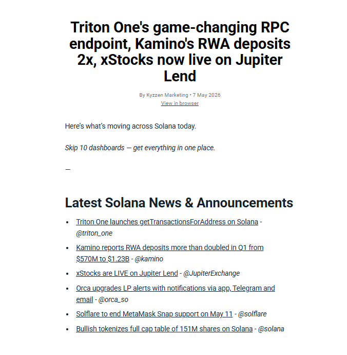 Solana Pulse | Kyzzen tweet media