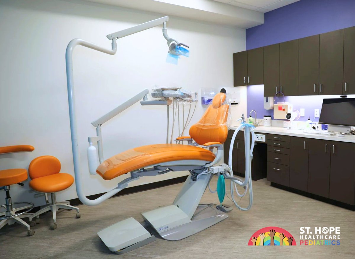 Offering_Hope's tweet photo. Big smiles start here! 😁

Say hello to one of our new pediatric dentistry exam rooms at our Greenspoint Health Center — colorful, welcoming, and designed with your little ones in mind. Because every child deserves a dental visit that feels more fun than frightening.

Ready to get your child's smile started on the right foot? Give us a call at 956-594-6144 to book their appointment today! 🦷💛

#PediatricDentistry #StHopeHealthcare #KidsDentist #HealthySmiles #Greenspoint #Houston #Texas #Dentisty
