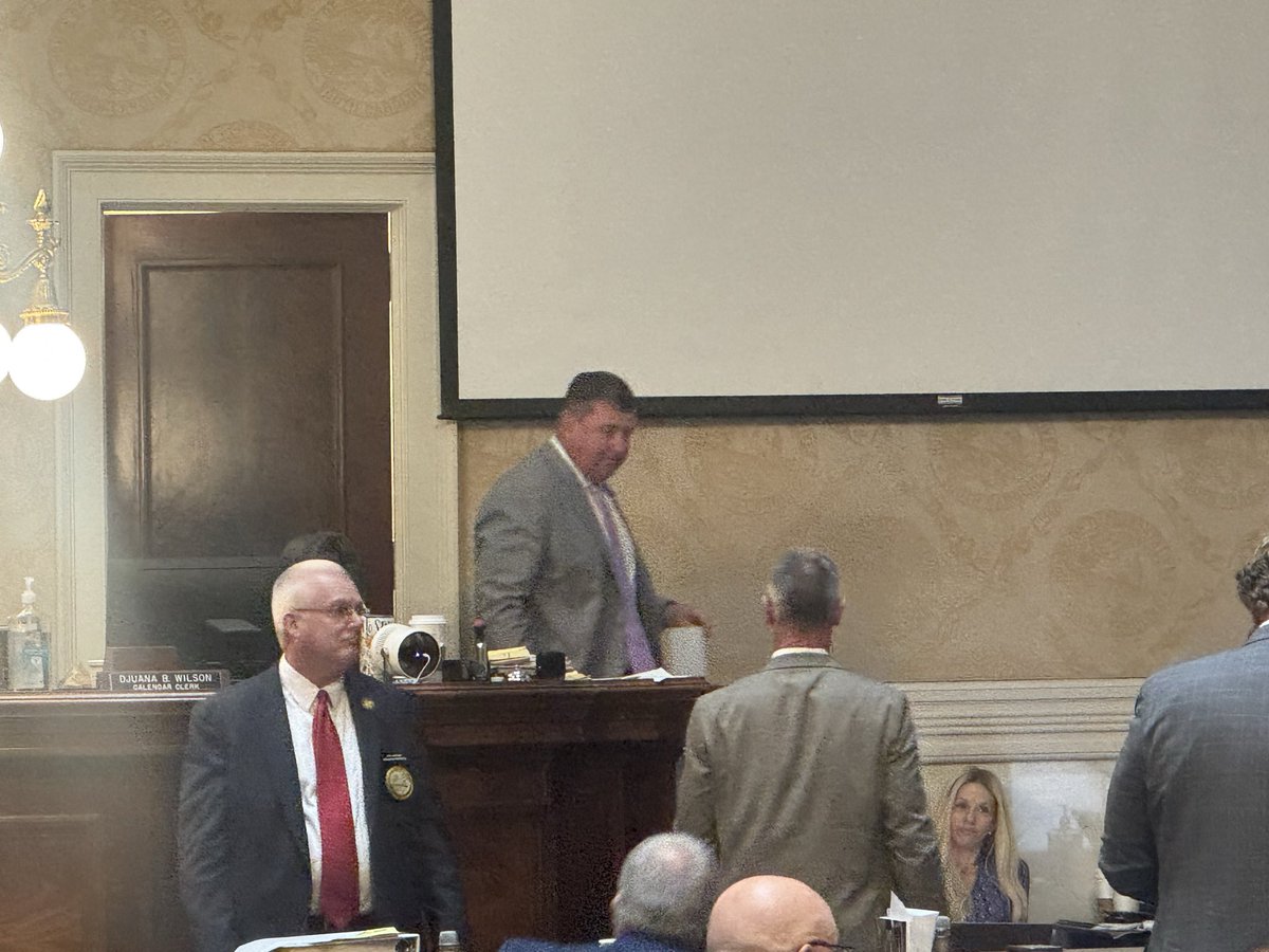 JoeBReporter's tweet photo. In the SC House chamber, looks like a proposed congressional map is being passed around/distributed. https://t.co/TAncMVGNx3