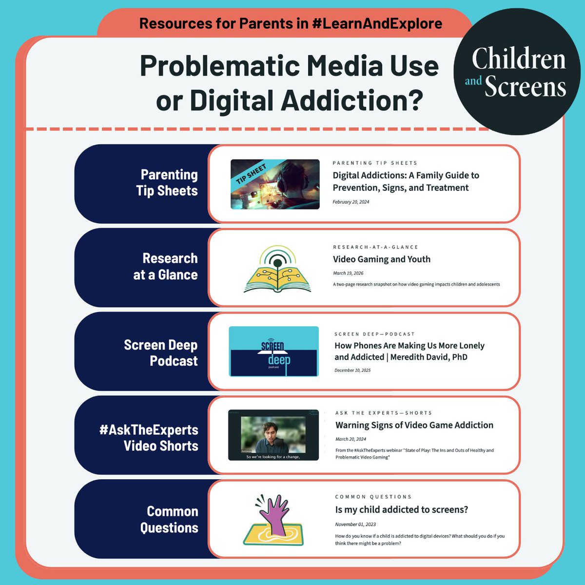 Children and Screens tweet media