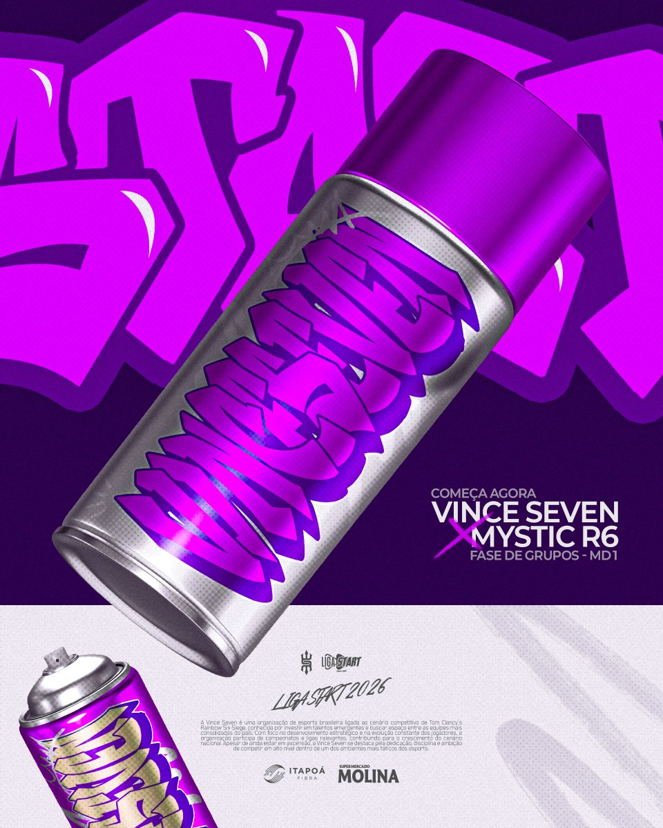 VinceSevenBR's tweet photo. VEM COM A GENTE!
Temos que continuar com o mesmo ritmo.
⚔️ @MYSTICBRASIL
🕗 19:00
📽️ https://t.co/1nD5Sw08LB | @MrProchnow_
#SeveNation 🔱