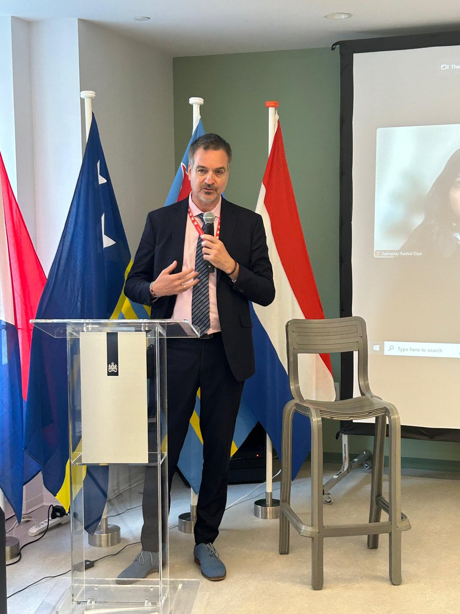 KingdomNL_UN's tweet photo. #KingdomNL hosted #STIForum side event on human rights and AI in Digital Public Infrastructure (DPI) with @KenyaMissionUN @EstoniaUN @swiss_un @UNDP & UN ODET.
Amb. @BTahzibLie underlined the need for clear principles so that human rights safeguards are built into DPI by design. https://t.co/qsckv01jjh
