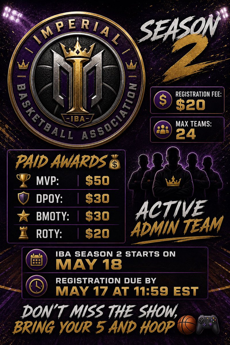 Imperial Basketball Association tweet media