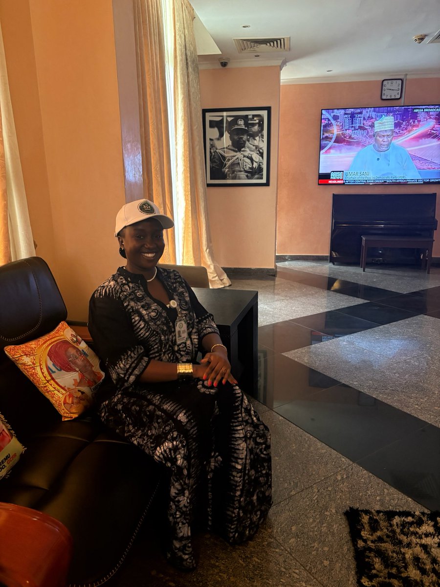 afromodiste's tweet photo. Earlier today with Former President Olusegun Obasanjo, a veteran mentor, father of fathers and leader of leaders at his residence in Abeokuta.

Grateful for the warm reception, insightful conversations, fatherly counsel, and timeless lessons.
#womeninpolitics #nigeriayouth https://t.co/wcRgitwbOd