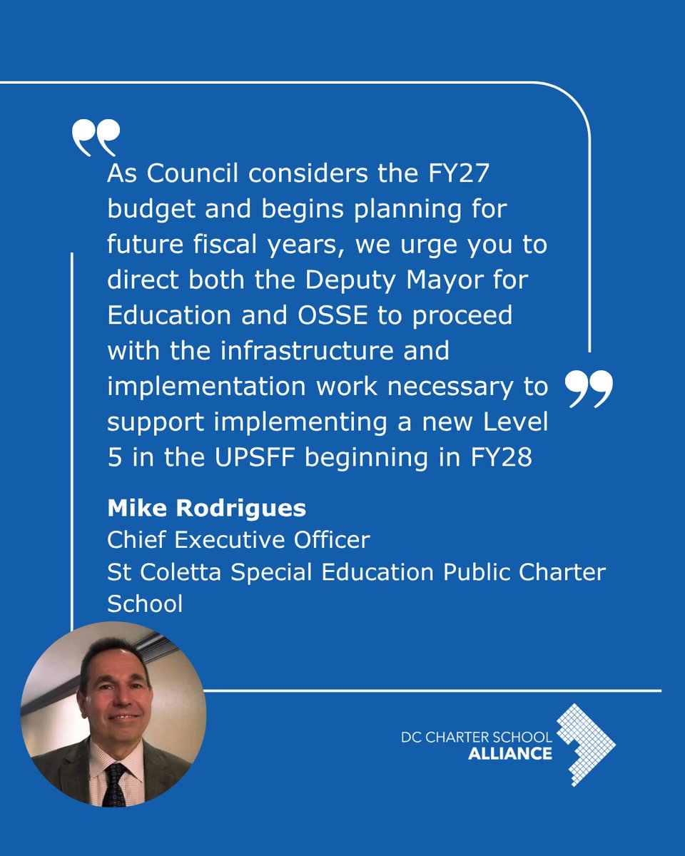 DC Charter School Alliance tweet media