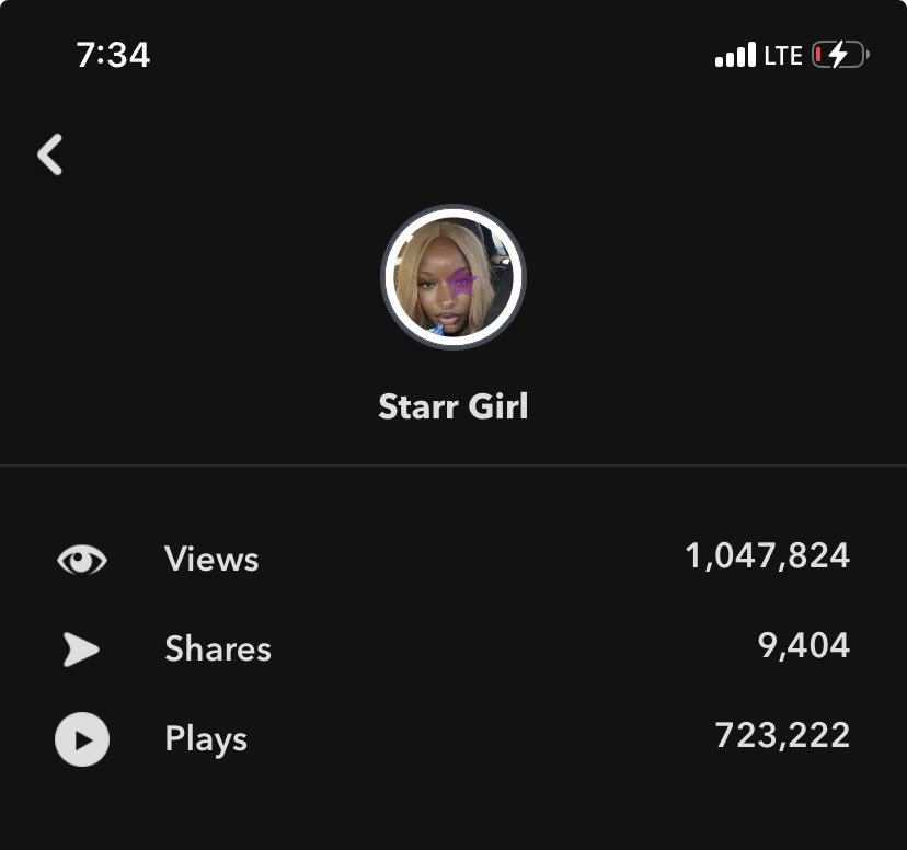 ModexArt's tweet photo. 1m 😭🔥 #STARRGIRL 💜⭐️ https://t.co/jLbI010bct