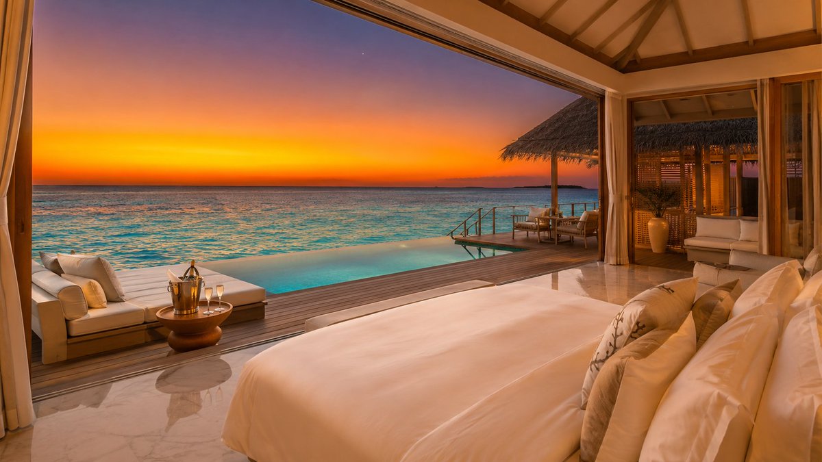 Maldivian Overwater Villa Luxury Visual