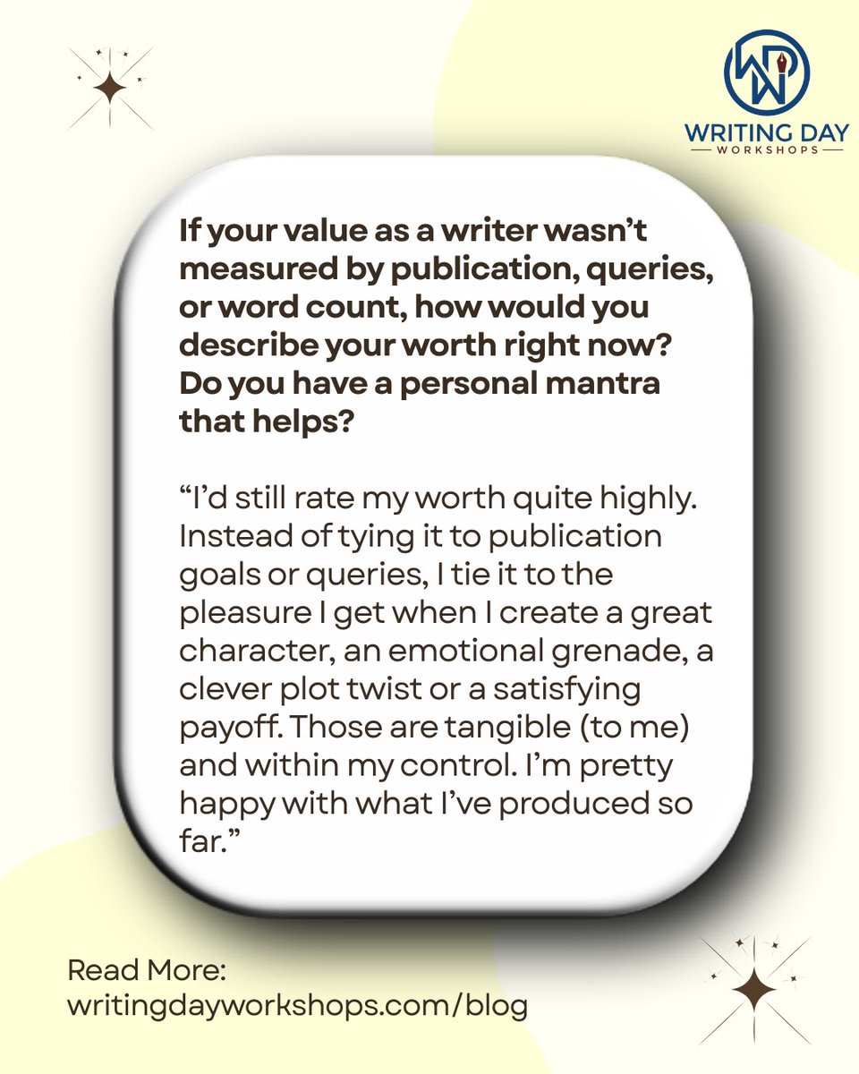 Writing Day Workshops (Writers Conferences) tweet media