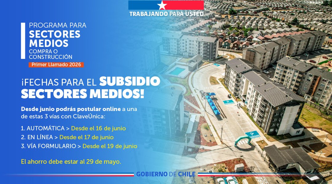 MINVU - Chile tweet media