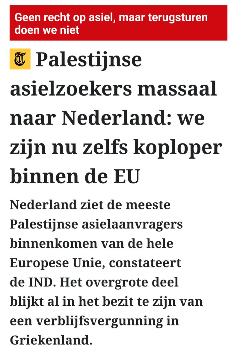 Absurd!!
Niemand wil dit, en wat halen we in huis. Wat een waanzin in dir land.