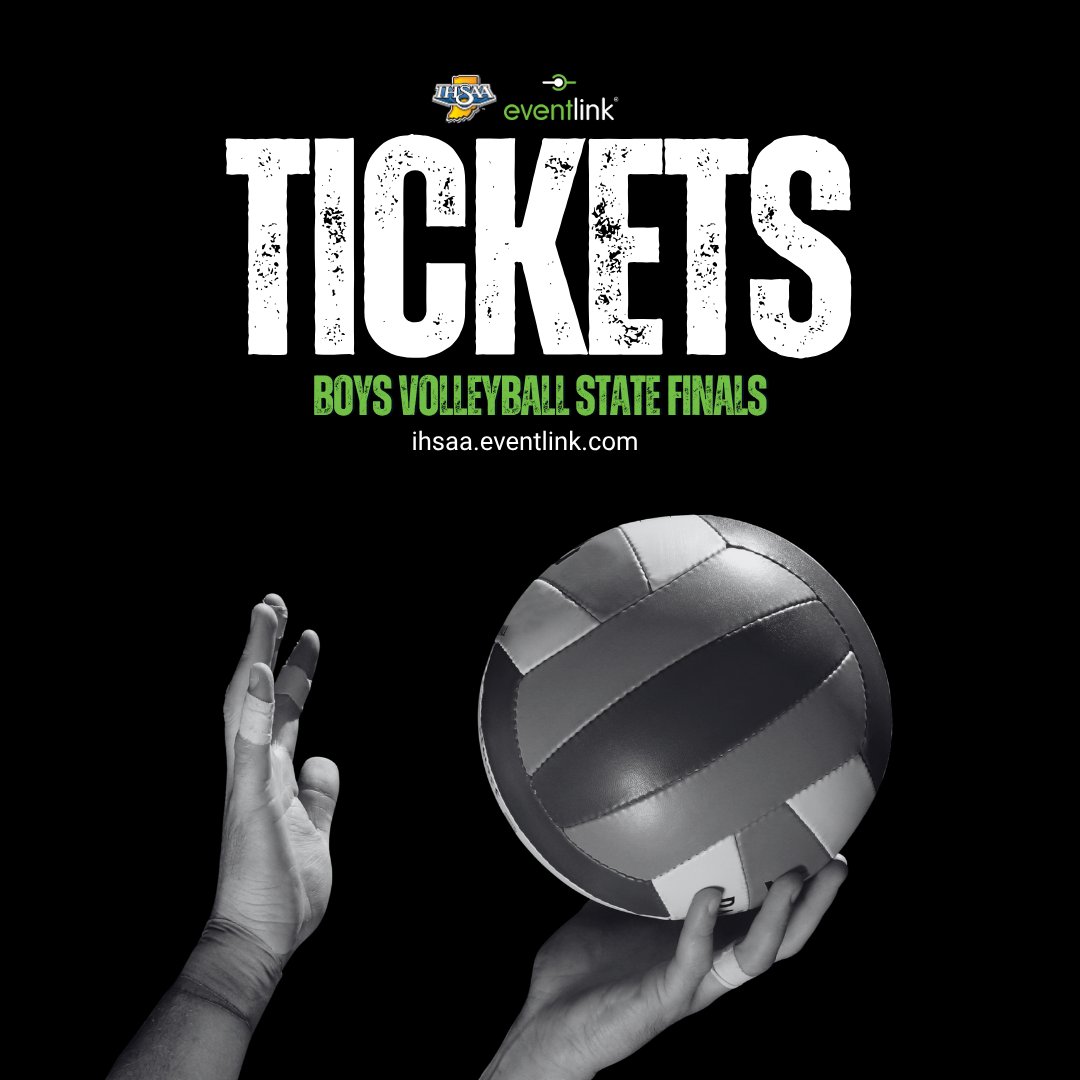 TheEventlink's tweet photo. The biggest stage of the season is here. 🏆 Good luck to all teams competing in the @IHSAA1 boys volleyball state finals! 🏐

🎟️ BUY TICKETS HERE: https://t.co/7N1aCbXrIR https://t.co/fjqdM5Wp19