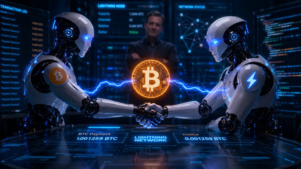 PocketRetroid's tweet photo. Ex-PayPal President: "Bitcoin should be the default money for AI."
Why? "It's the only unit of account that can't be messed up by humans."
He adds that Lightning is already the lowest friction, lowest cost, real-time payment route for AI agents.
Inevitable.
#Bitcoin #AI https://t.co/1jFwlqNJ1a